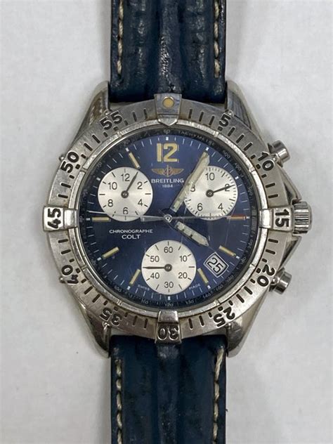 breitling colt chronograph 100m|breitling colt chronograph used.